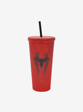 Marvel Spider-Man Face Rhinestone Acrylic Travel Cup, , hi-res